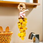 grape bunch hanging decor jute rope