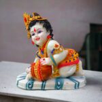 bal krishna makhan chor idol handcrafted by Elysee Decor